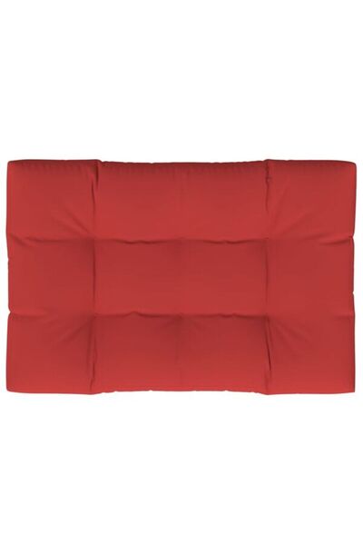 vidaxl Pernă pentru paleți, roșie, 120 x 80 x 12 cm, material textil