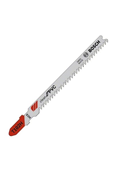 Bosch Set de 3 lame pentru fierăstrău vertical, T102H, Curățare pentru PVC