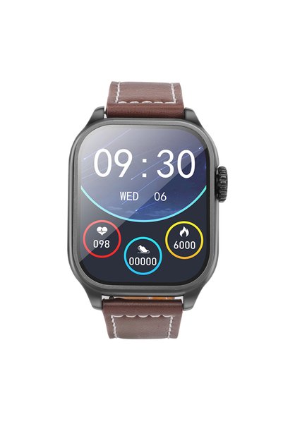 Hoco (Y17) – Smartwatch, 2.3″, Dual BT 3/5, 300mAh, Sport, Argintiu
