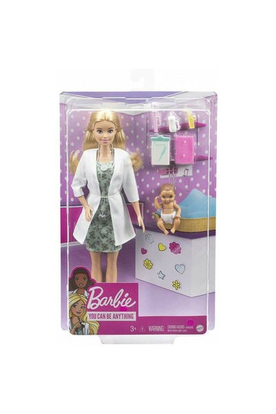 Barbie Μάτελ Γιατρός για Μωρό (GVK03)
