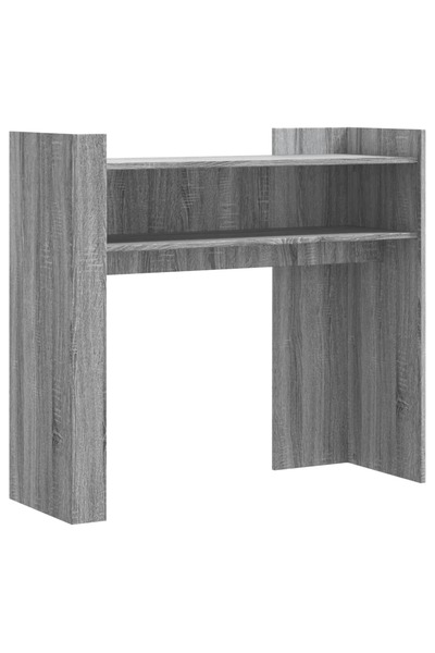 vidaxl Măsuță consolă, gri sonoma, 100x35x90 cm, lemn prelucrat