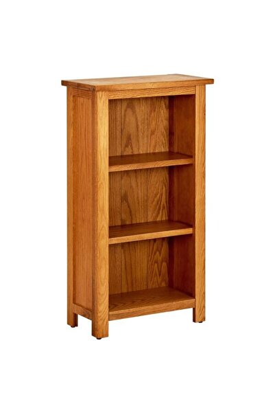 vidaxl Bibliotecă 45 x 22.5 x 82 cm, lemn masiv de stejar