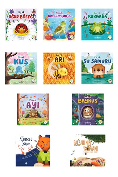 TÜRKİYE İŞ BANKASI KÜLTÜR YAYINLARI Doğanın Eşsiz Hikâyeleri 10 kitap set (Kü...