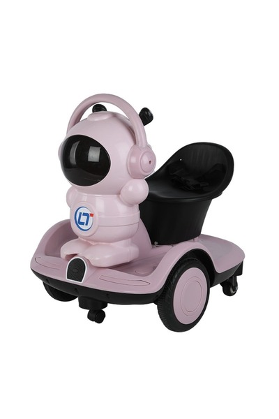 Primo Plus Children's Smart Electric Space Robot Ride-On Car – 360 Rotating M...