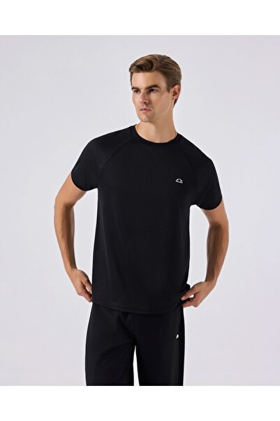 Ellesse 6SM5036-BK Ανδρικό Αθλητικό T-Shirt - Μαύρο
