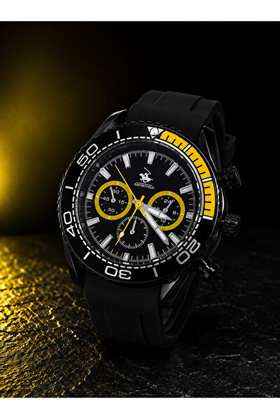 G Sport POLO Sporty Silicone Strap Men's Wristwatch (Fits All Wrists)