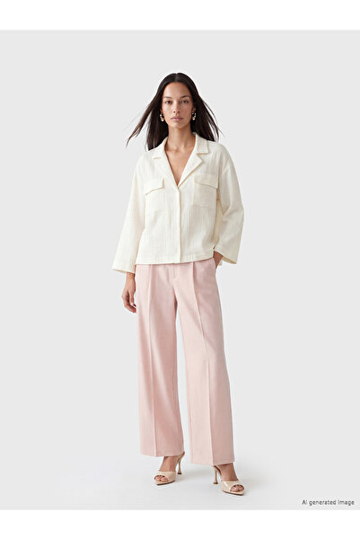 LC Waikiki Oversize Women's Muslin Shirt