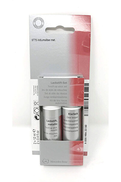 Mercedes Benz Kit retus vopsea original Mercedes-Benz - Negru - Obsidian Blac...