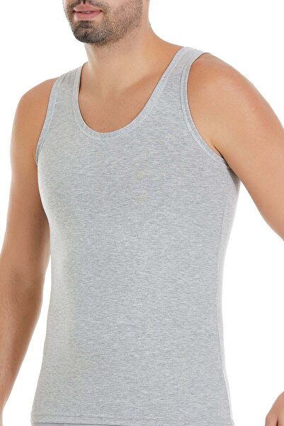 YILDIZ Lycra Men's Undershirt Gray 3-Pack