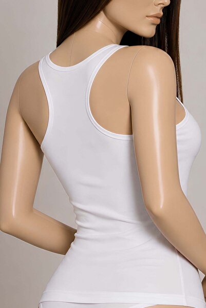 YILDIZ Lycra Cross Women's Sports Undershirt White 3-Pack