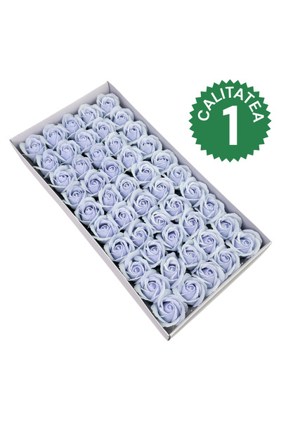 AFO Set 50 Trandafiri Sapun Parfumati Calitatea I Bleo Deschis