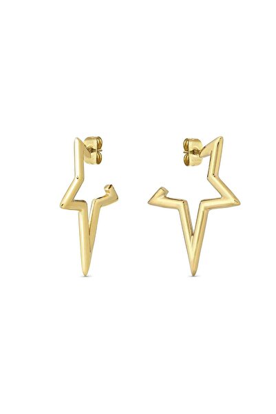 NOMİNATİON ECCLETTICA çelik küpe (STAR) Sarı Altın GOLD