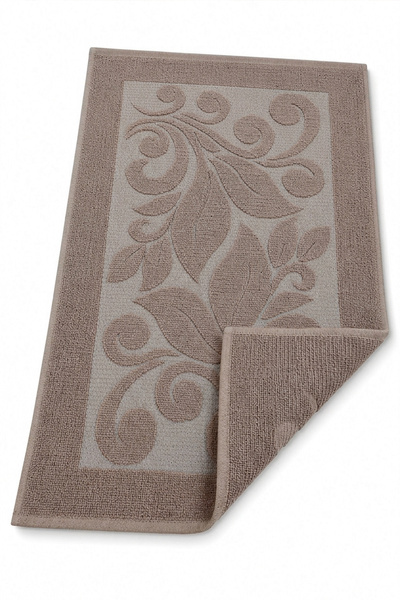 New Cotton Home 50X70 cm Premium 100% Cotton Jacquard Bath Foot Towel |   High Water Absorption Ultra Comfort