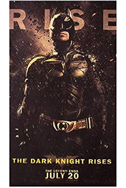 ESSESORIES Batman Vintage Movie Poster Wall Art Waterproof Self Adhesive Tear...