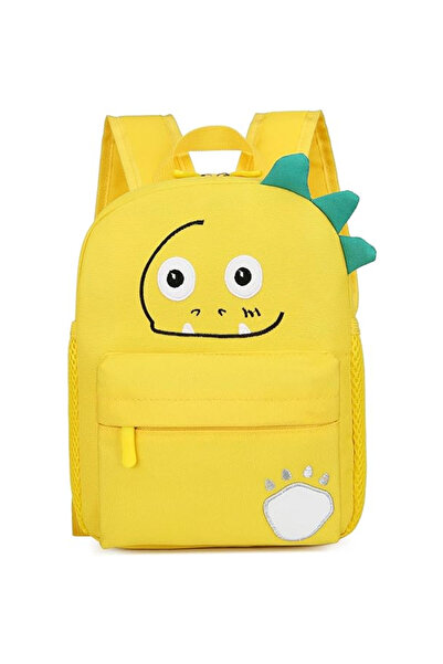 Happy Cherry Rucsac Copii Happy Cherry, galben, Model Desen Animat, Potrivit ...