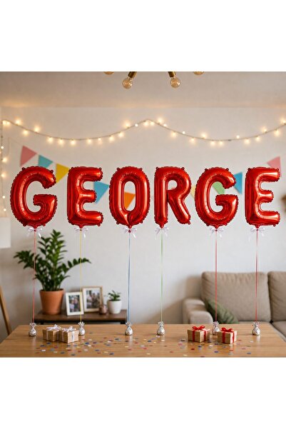 Flippy Baloane Folie Metalizate, Flippy, Set GEORGE, Heliu sau Aer, Pai inclu...