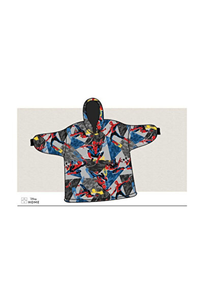 Marvel Spiderman Jump Παιδική Κουβέρτα- Μπλούζα Fleece με μανίκια και κ�