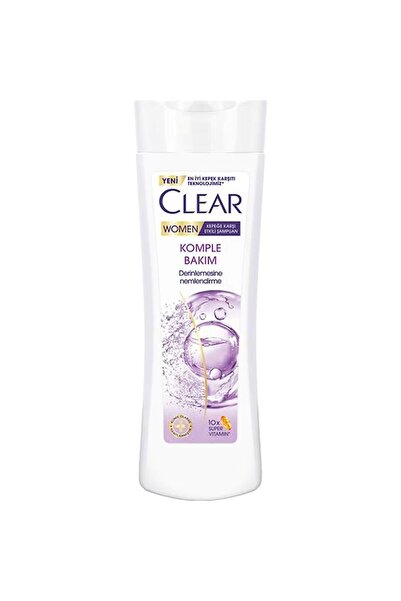Clear Women Kepeğe Karşı Etkili Şampuan Komple Bakım 350 ML