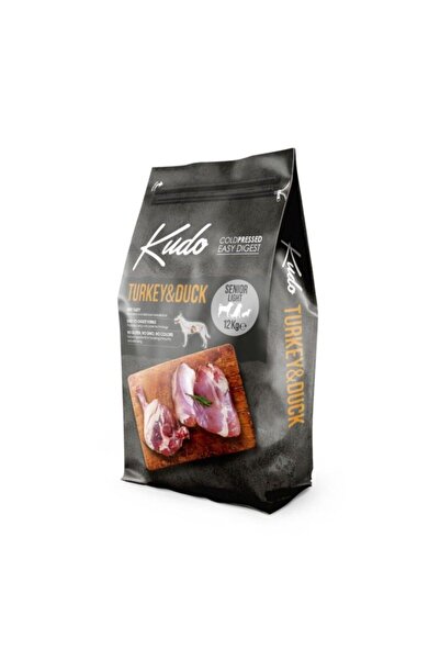 Kudo Senior/Light Turkey & Duck All Breeds Ξηρά Τροφή Σκύλου με Γαλοπούλα & Π...