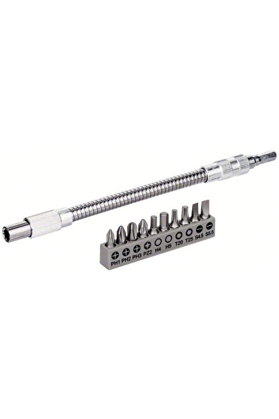 Bosch Set 10 biti + prelungitor flexibil