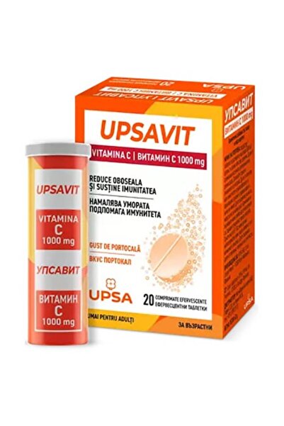 Magna UPSAVIT VITAMINA C 1000 MG X 20 EFICIENȚĂ (sau Eficacitate)