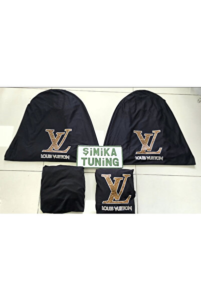 şimika tuning tuningmarketim Sari Automobile Service Covers Front and Rear 4-...