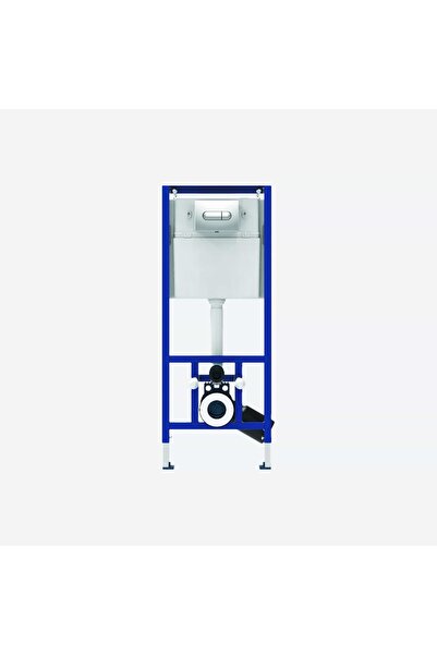 Sanit Concealed Flush with chrome push button 6-liter capacity |