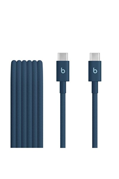 Apple Cablu de încărcare împletit USB-C la USB-C Beats 1,5 m Nitro Navy