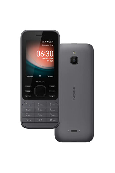 Nokia Telefon 6300, Ecran de 2.4 inch, Dual SIM, Negru, Telefon clasic / Tele...