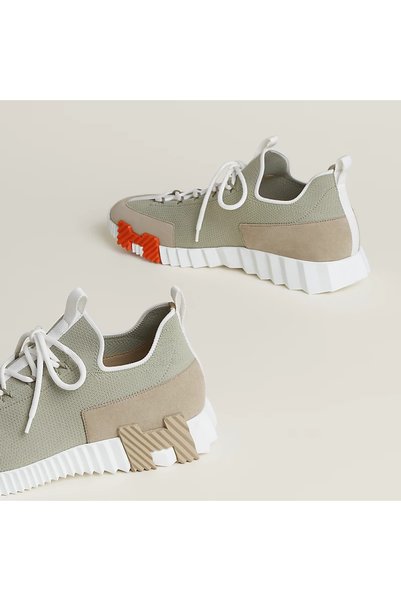 HERMES PARIS Mens luxurious Lift Slip-On Sneakers