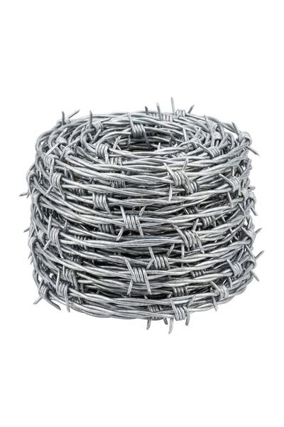 DacEnergy Sarma Ghimpata Zincata Galvanizata, Rola 100 ML, Diametru Fir 2.0 m...