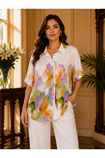 Studio Oversized shirt made of 100% viscose