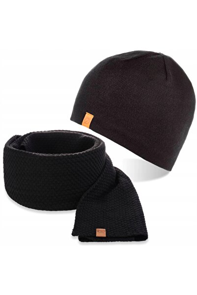 Brødrene Set caciula si fular barbati, Brodrene, Fleece, Dimensiune universal...