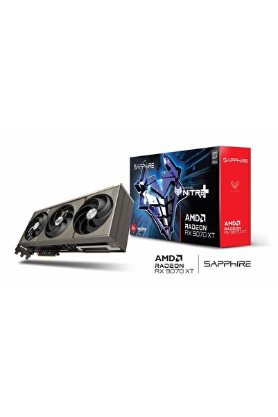 SAPPHIRE Placă video NITRO+ Radeon RX 9070 XT GDDR6 PCIe 5.0