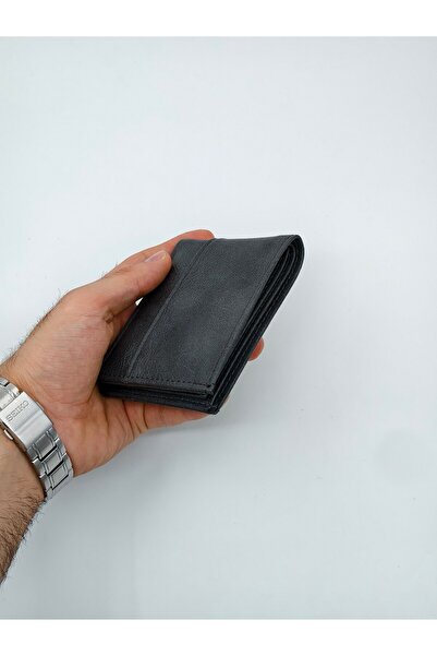 UCCELLO Men's Wallet with Business Card Holder, Classic Slim Design, Horizont...
