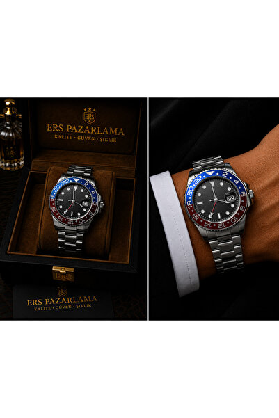 ERS Submariner Modeli Lüks Erkek Kol Saati
