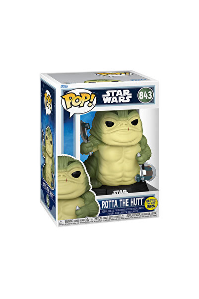 Noname Funko POP! Star Wars &minus; Rotta The Hutt #843 (phosphor...