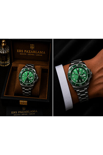 ERS Submariner Modeli Lüks Erkek Kol Saati