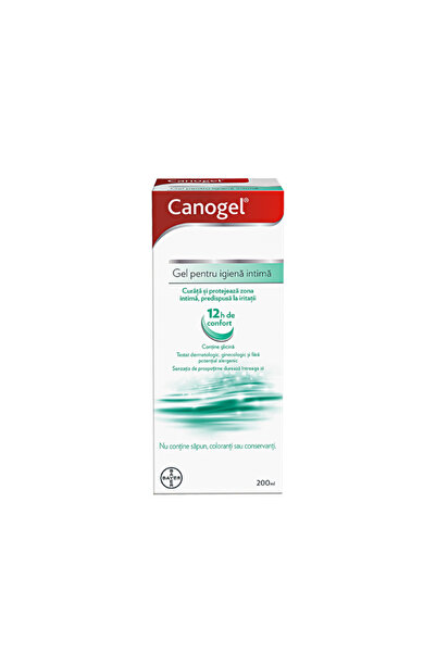 Bayer Gel pentru igiena intima Canogel, 200 ml,