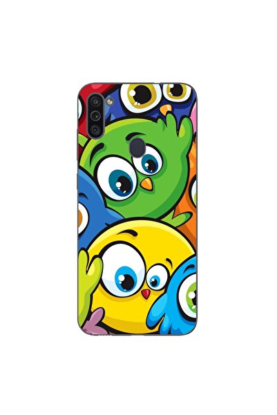OEM Husa compatibila cu Samsung Galaxy A11 Silicon Gel Tpu Model Bufnite Colo...