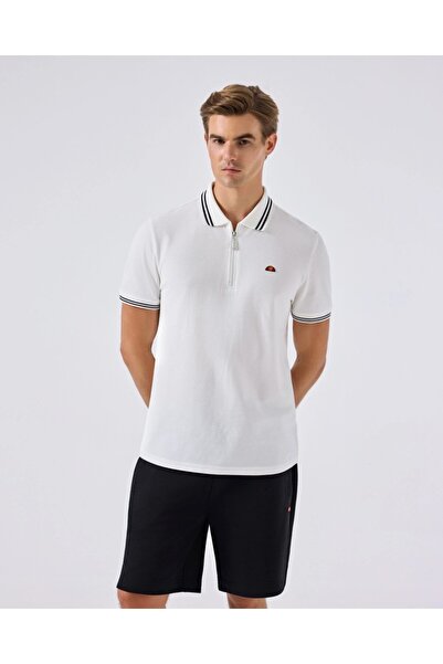 Ellesse 6SM5051-OF Ανδρικό μπλουζάκι πόλο - Εκρού