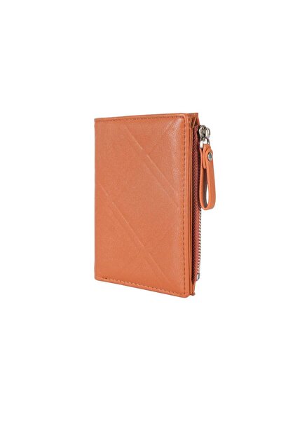 Assoda Asoda Soft Leather Wallet |   Wallet Closure Button with External Zipper