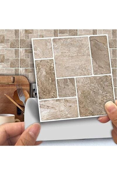 The Bros 25 Pcs Self-Adhesive Tile Transfer for Home Decor, Peel and Stick Ti...