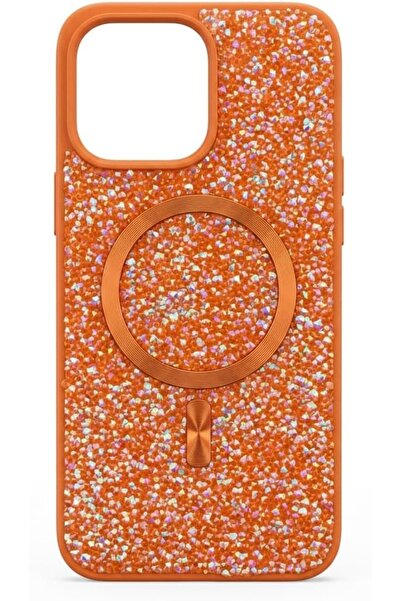 CROWNYX Luxury Glitter Case Compatible with iPhone 14 Pro Max, Magnetic Spark...