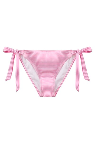 ARMES PEMBE BEYAZ ÇİZGİLİ BAĞCIKLI BİKİNİ ALTI