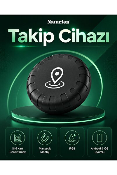 Manyetik Takip Cihazı SIM Kartsız Android iOS Uyumlu