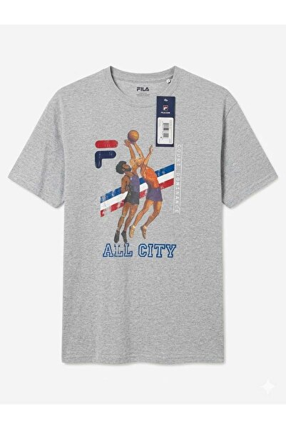 FILA RETRO B-BALL TEE GRAYHEYATHER MEN T-SHIRT