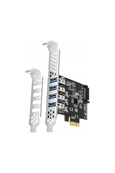 Axagon Adaptor intern PCEU-43RS PCIe - 4x USB 3.2 Gen 1
