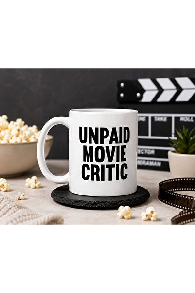 Movies Cană de cafea pentru critic de film neplătit – Cană ceramică amuzantă ...
