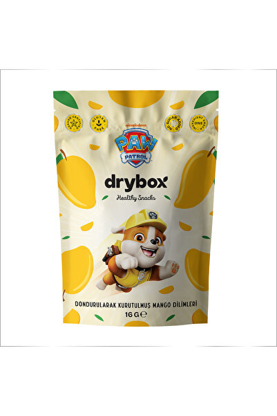 DRYBOX Freeze-Dried Mango Slices 16g 100% Natural Crispy Healthy Snack
